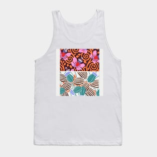 1 Motifs en couleur Tank Top